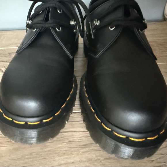 Dr. Doc Martens 1461 Bex Stud Black Leather 3-eye Oxford Size Men 7 / Women 8 - Picture 8 of 11